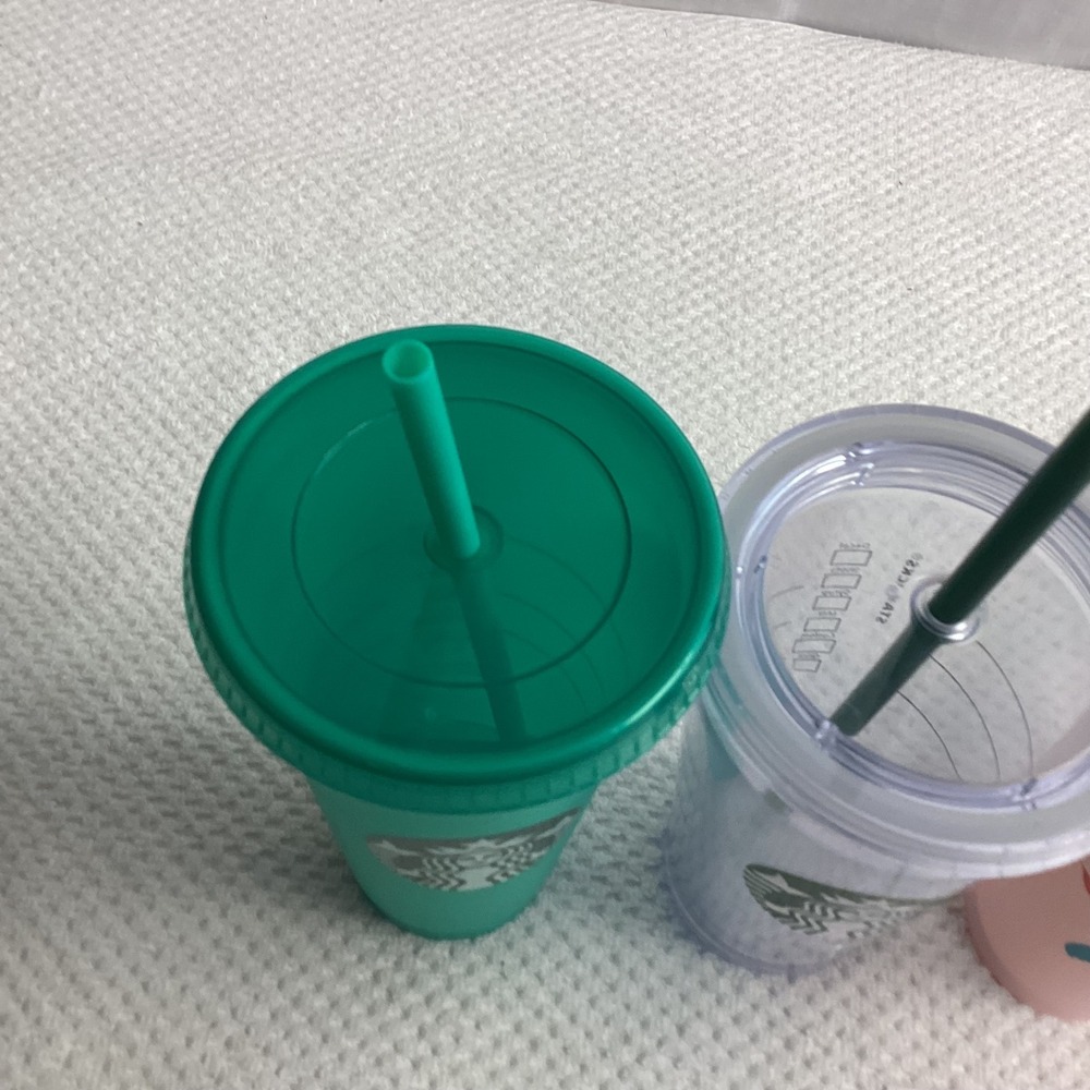 Starbucks Tumblers Bundle Set, Cold Cup, Travel Mug, Reusable, Coffee Lot of 5 - Picture 2 of 15